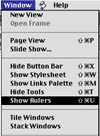 Show Rulers
