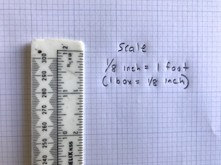 eighth-inch graph paper